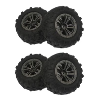 4pcs rubber rc car wheel tire parts accessory for xinlehong q901 q902 q903