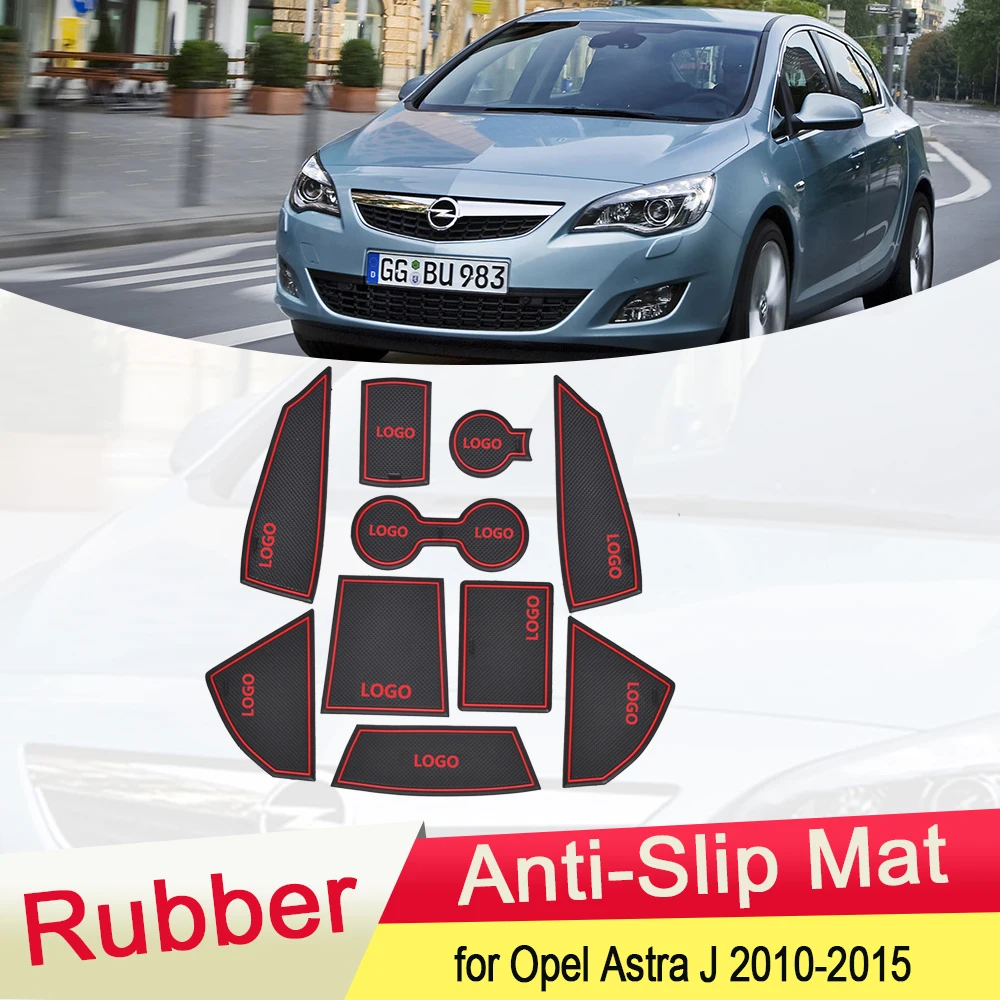 Для Opel Astra J Vauxhall Holden 2010 2011 2012 2013 2014 2015 резиновый противоскользящий коврик для