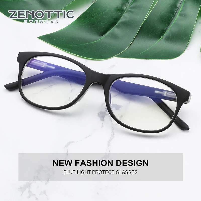 ZENOTTIC детские очки с защитой от синего излучения оправа детский синий светильник
