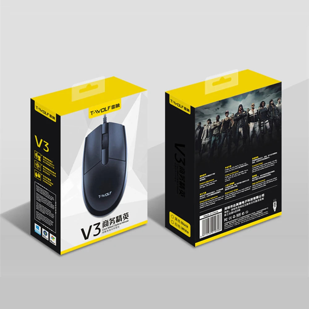 2500 точекдюйм usb проводная мышь