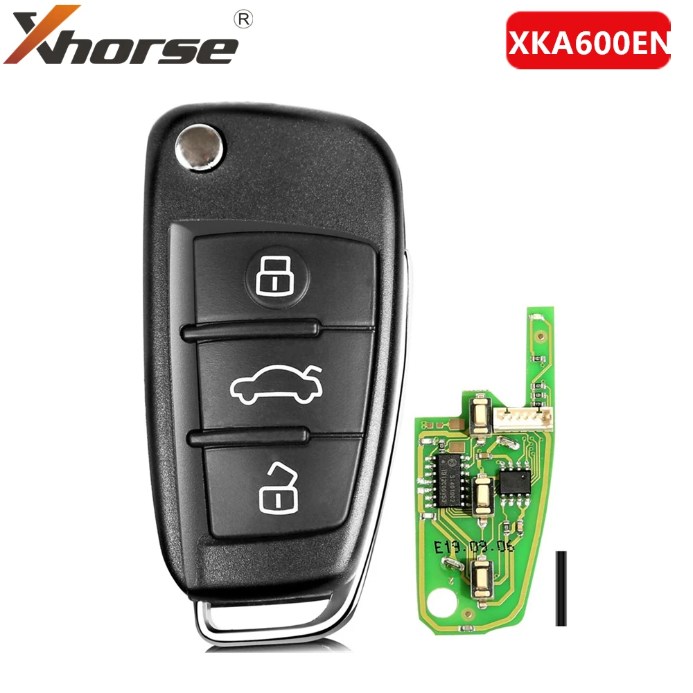 Универсальный пульт дистанционного управления XHORSE XKA600EN VVDI2 для Audi A6L Q7 3 кнопки 5