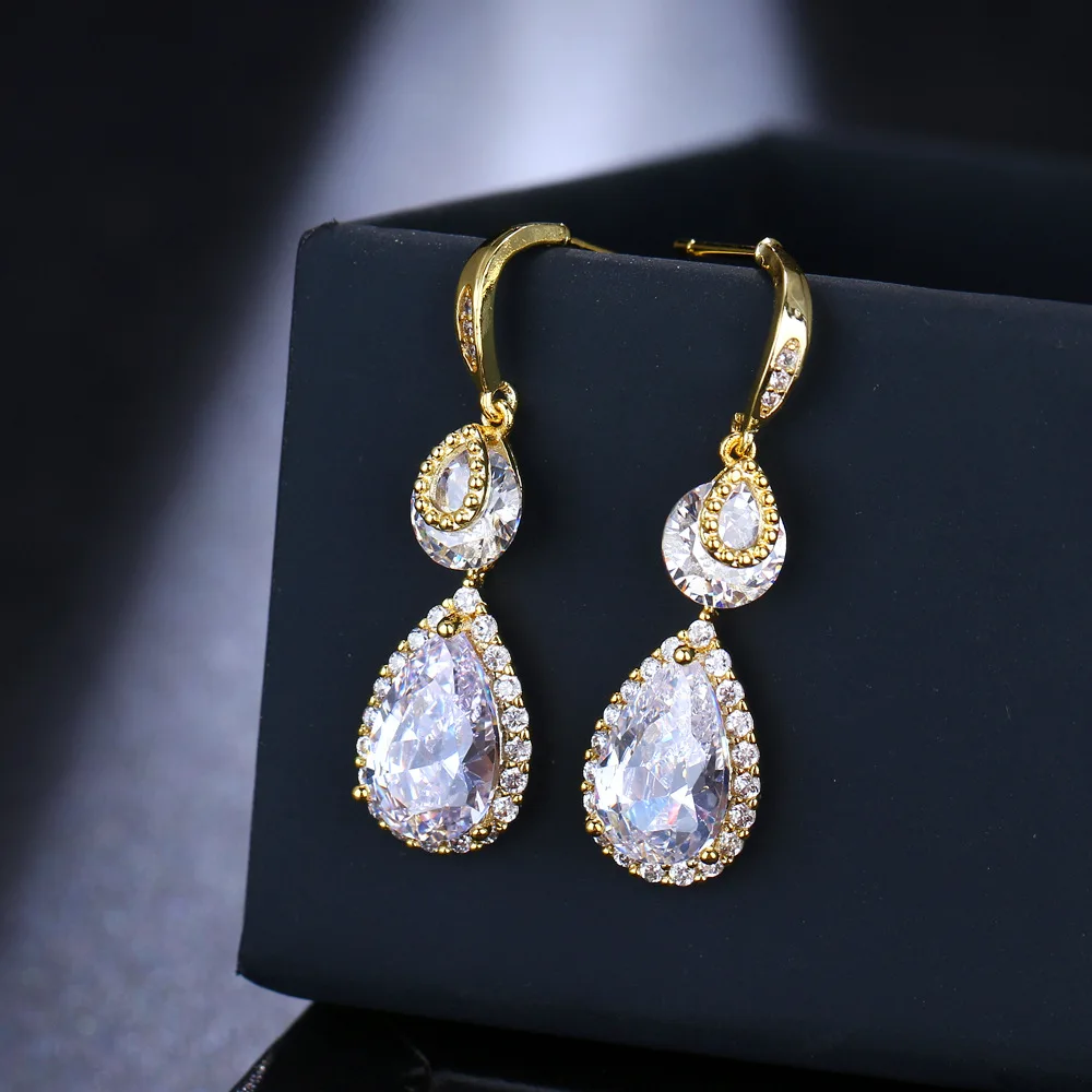 Серьги-подвески KSRA женские элегантные модные Висячие Ювелирные украшения для