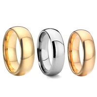 love alliances 100 tungsten carbide ring for men and women couple wedding band marriage ring 468mm rose gold color
