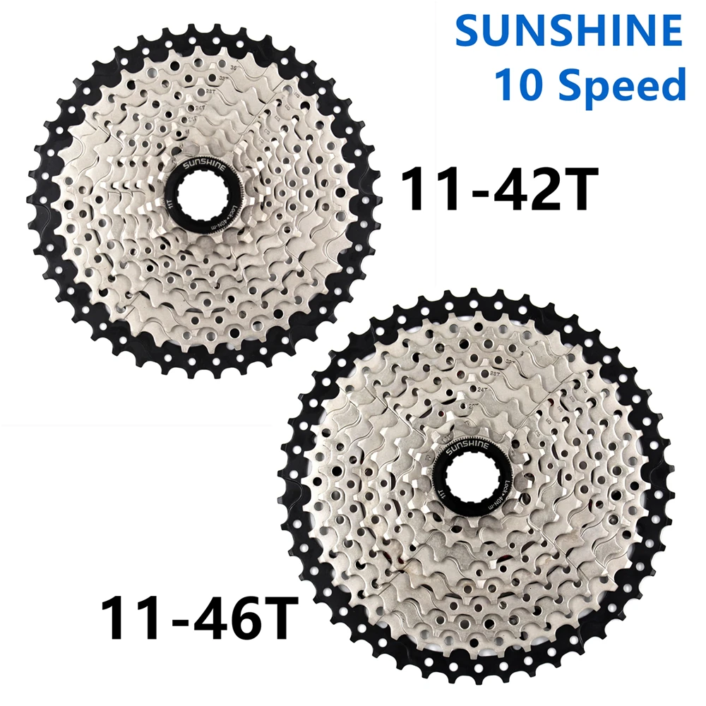 DEORE M6000 1X10 скоростные велосипедные переключатели 170/175 мм X32/34/36/38tx42t 46T 50T KMC X10 цепь MTB
