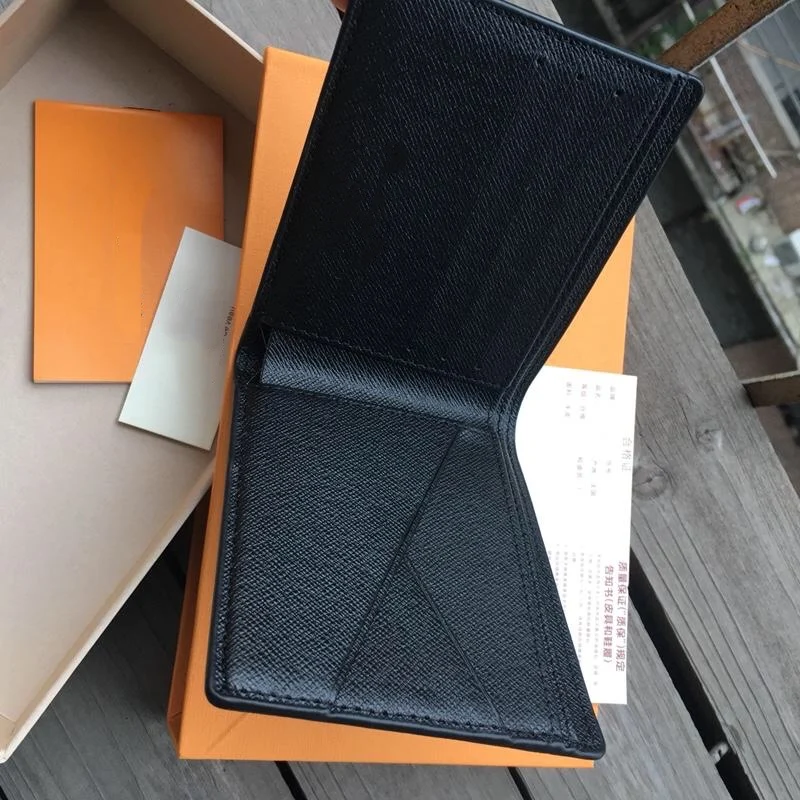 

Luxury style high-grade water ripple wallet canvas making men's fashion trends