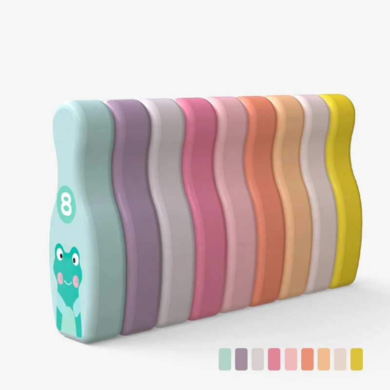 

1Set Brain Developmental Toy Wooden Children's Bowling Toy for Toddlers Bowling Game Set Educational Coordination Toy