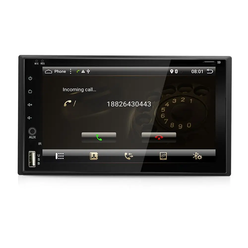 Автомобильный мультимедийный плеер универсальная магнитола на Android 6 95 экран 10 0