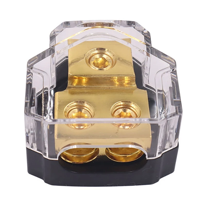 

Car Audio Amplifier Power Distribution Block 1 In 2 Out Way Power Ground Distributor Blocks Car Amplifier Audio Splitter