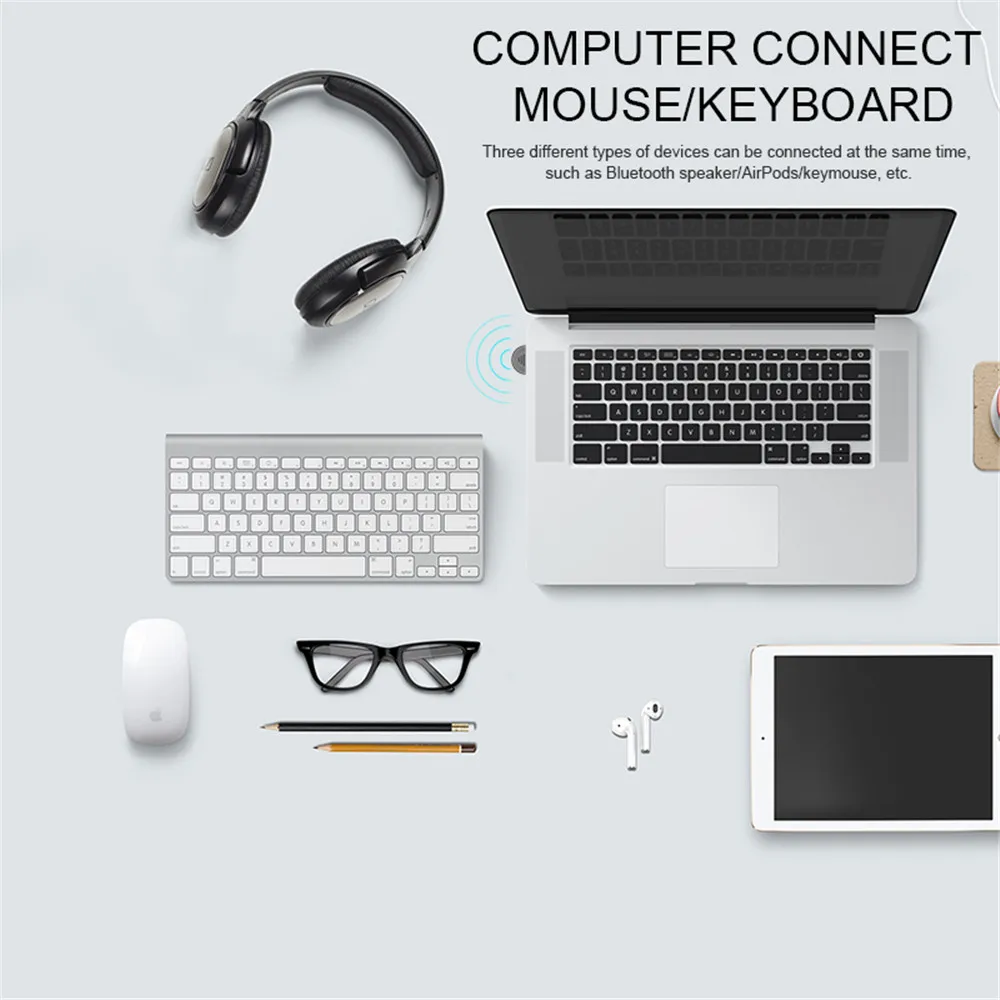 KebiduUSB Bluetooth V4.0 Ключ адаптер BCM 20705 мини беспроводной аудио адаптер Aux приемник для ПК динамик музыкальный передатчик