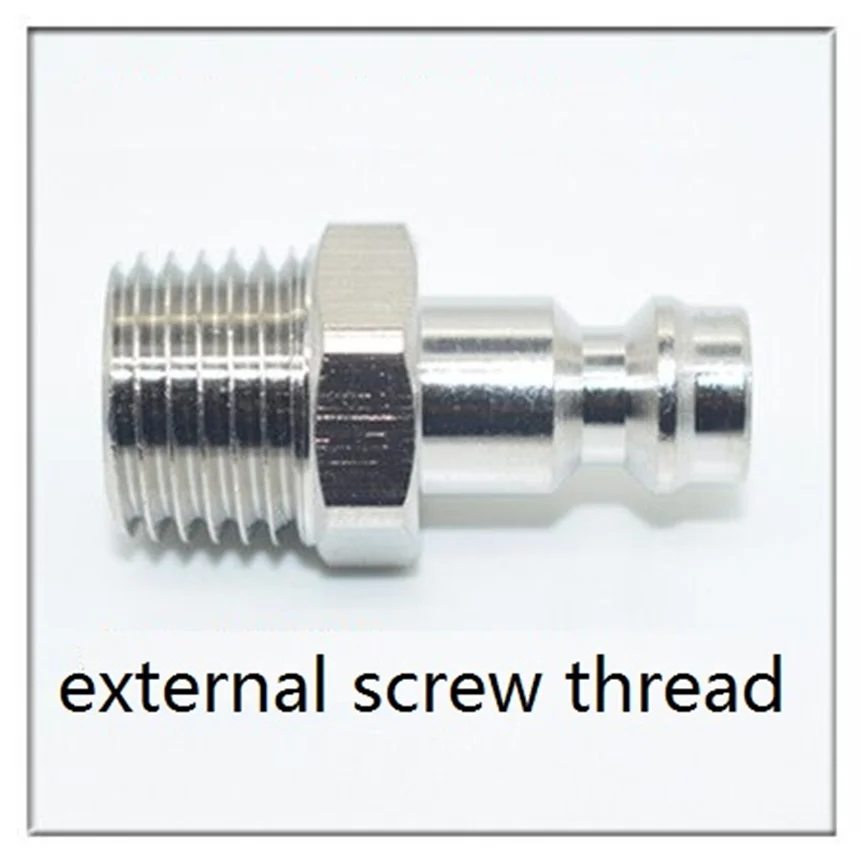 1 шт. чистая медь мини внешняя резьба Пневматическая БЫСТРОРАЗЪЕМНАЯ Мужская