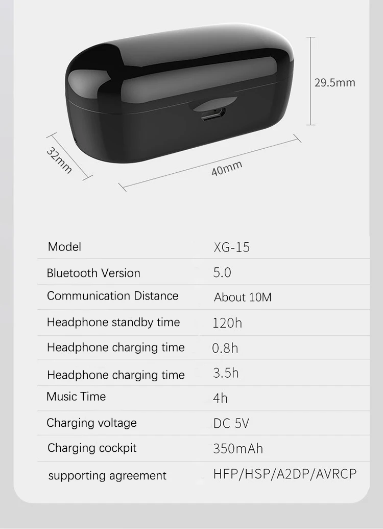 CBAOOO TWS Bluetooth 5,0 беспроводная гарнитура IPX6 водонепроницаемая Спортивная стерео Беспроводная гарнитура с затычки в уши для микрофона