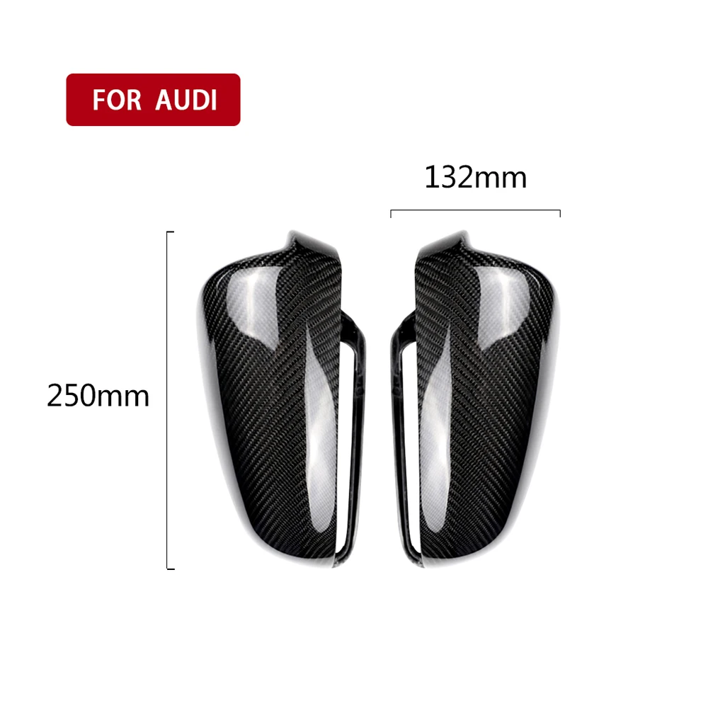 Зеркальные крышки с боковыми крыльями из углеродного волокна Сменные украшение