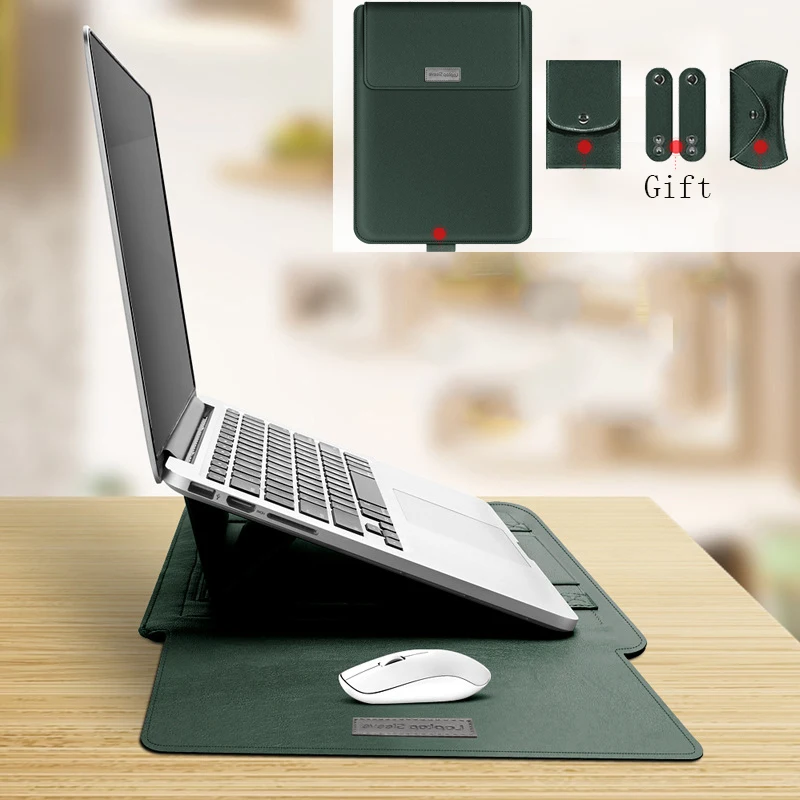 Кожаная сумка 14 15 13 3 6 дюйма для Apple Macbook Pro Air 2020 11 чехол A1708 A1278 McBook 16 2021 | Компьютеры