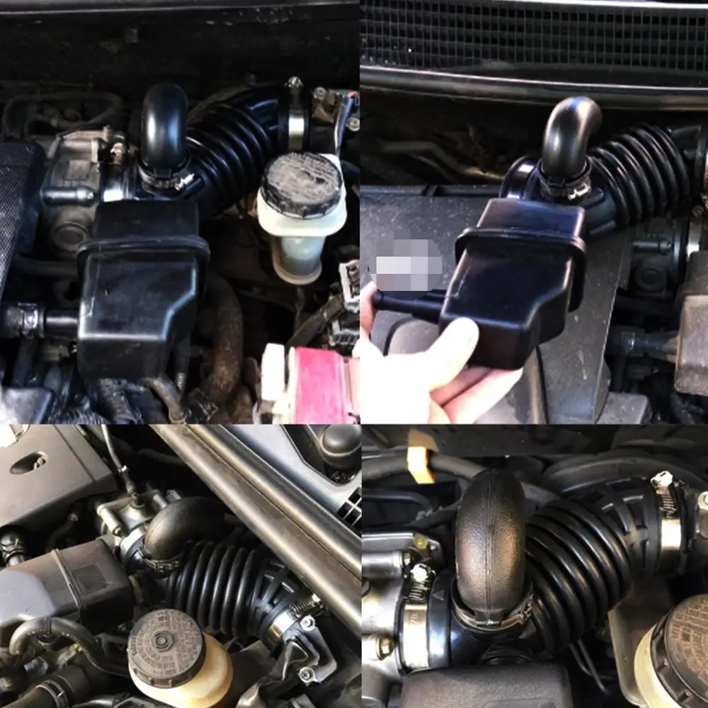 Шланг воздухозаборник автомобильный с фильтром холодного воздуха индукционный