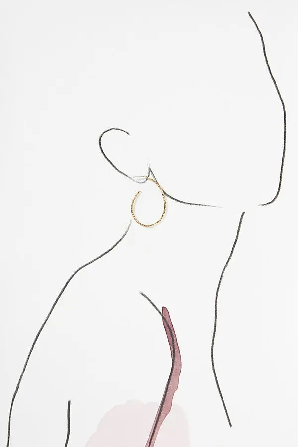 

Joolim Gold & Silver Color Brass Hoop Earring High End Dainty Earring Earring for Women 2020 Fashion Jewelry Wholesale