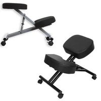 adjustable kneeling stool thick comfortable cushions ergonomic kneeling chair for office home balancing back body shaping hwc