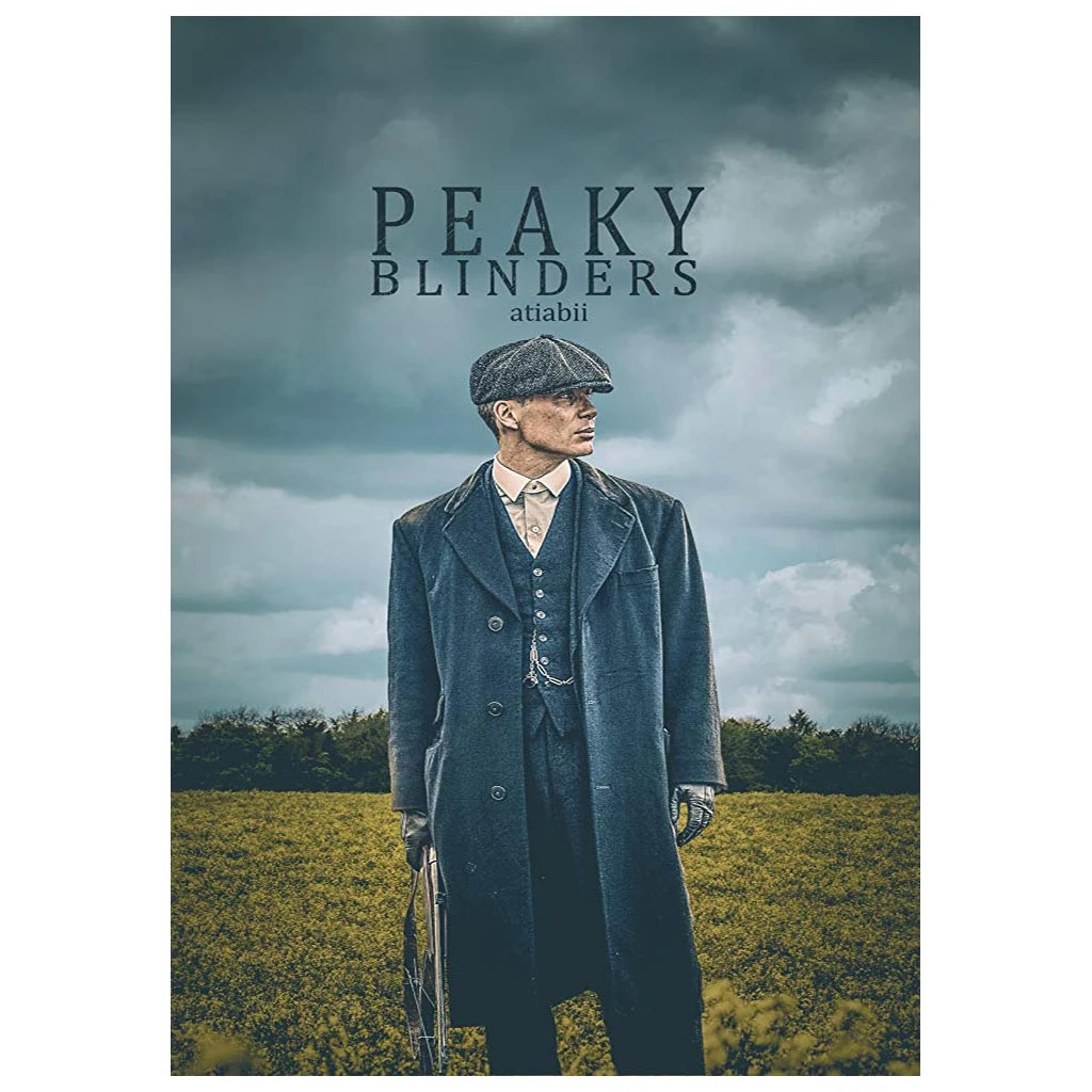 Британский рисунок серия TV Кровавые Гангстерские глайдеры HD плакат Декор без