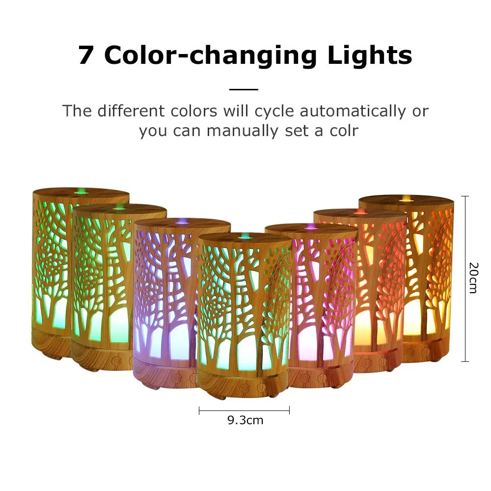 Ультразвуковой увлажнитель Ароматерапевтический аппарат для ароматерапии с