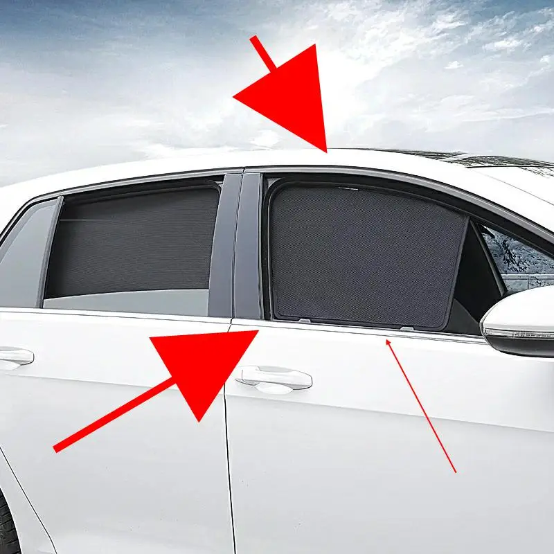 

FOR Volkswagen Golf 7 MK7.5 Special Side Rear Window Sunshade Window Sunscreen Insulation Curtain Interior Modification Net
