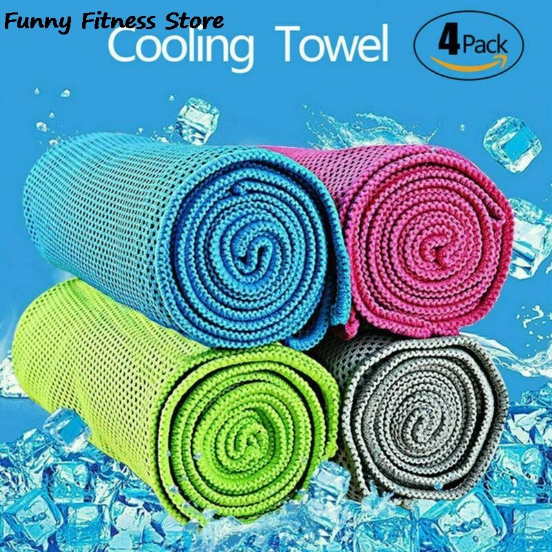 

4 шт., полотенце из микрофибры для занятий спортом