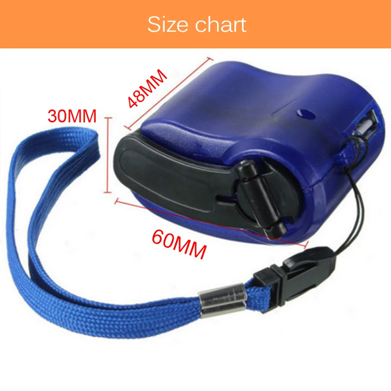 

Usb Charging Charger Manual Crank Charger Universal Phone Charger Hand Crank Manual Emergency Portable Outdoor Emergency