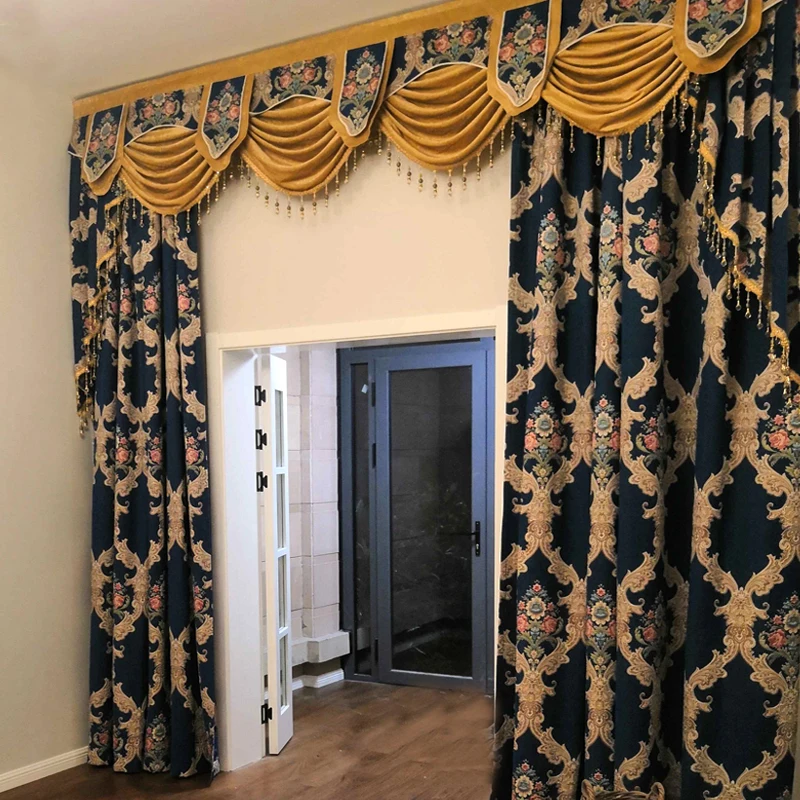 LUXURY high-grade curtains for living room bedroom exquisite embroidery kitchen fine tulles shade window fabric | Дом и сад