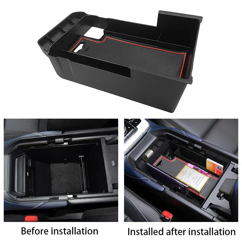 

DHBH-ящик для хранения в подлокотнике автомобиля для Mazda CX-30 CX30 2020, центральный подлокотник, аксессуары для интерьера автомобиля