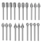 20 шт. 3 мм хвостовик алмазные сверла для гравировки резьба, вращающийся сверла