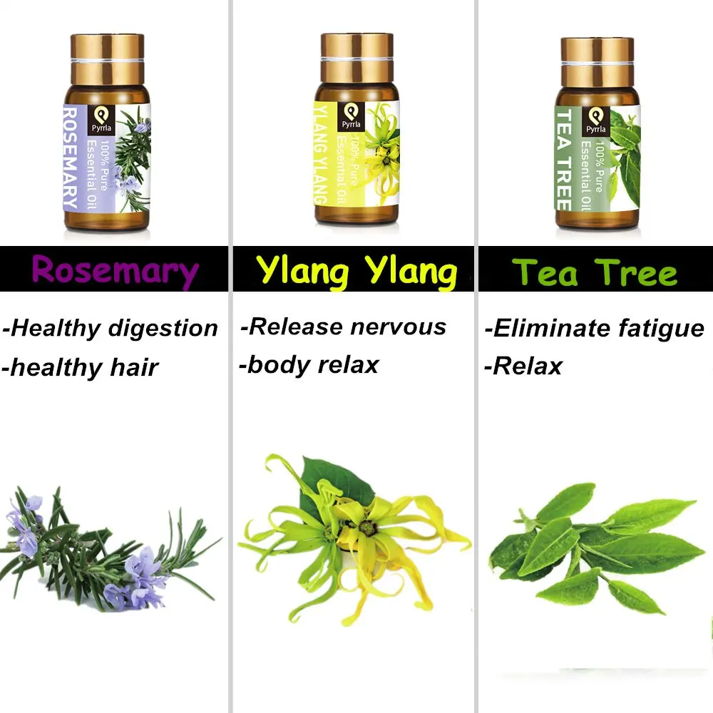 Эфирные масла для ароматерапии освежающий увлажнитель воздуха массаж эфирное