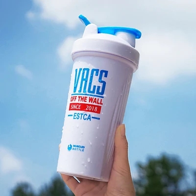 600ML 600 мл Спортивная бутылка для воды BPA Free Tritan пластиковая чашка для воды протеиновый шейкер портативный герметичный Открытый путешествия бутылки - Цвет: 600ML