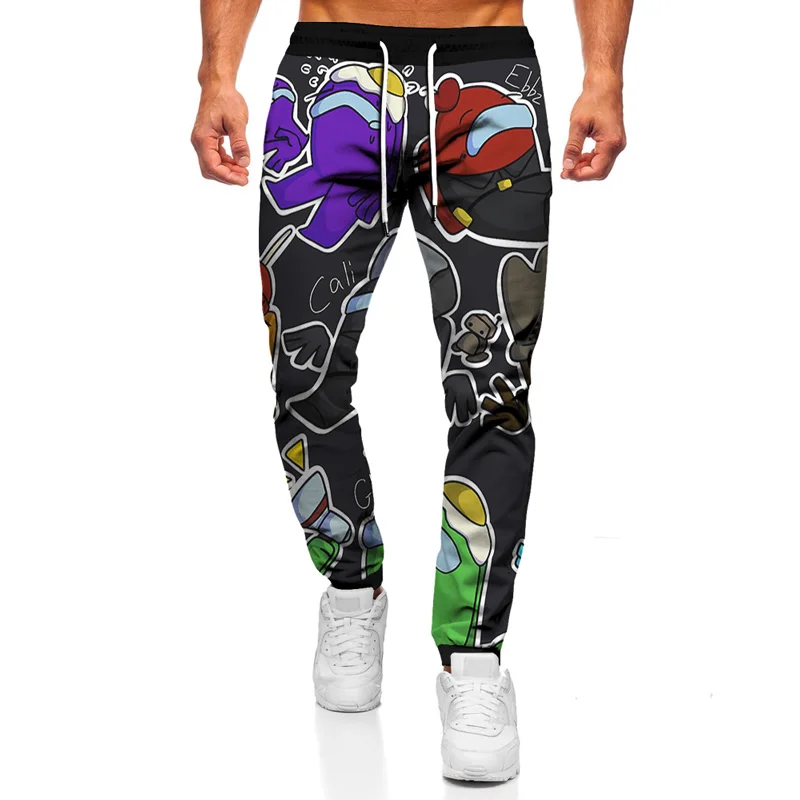 

2021 new hot sale Anime 3D printing pants Hip Hop Pants fashion casual high quality men's clothing sweatpants men trousers