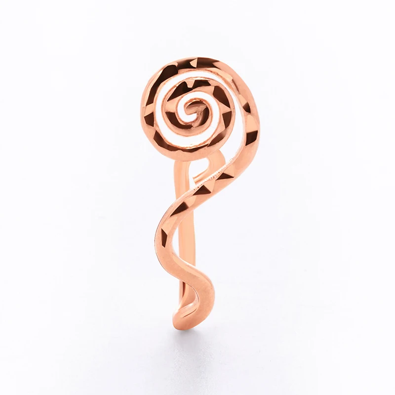 

Original Copper Wire Spiral Fake Piercing Nose Ring 2021 Punk Gold Silver Color Clip Nose Ring Also Can Be Ear Clip Cuff Jewelry