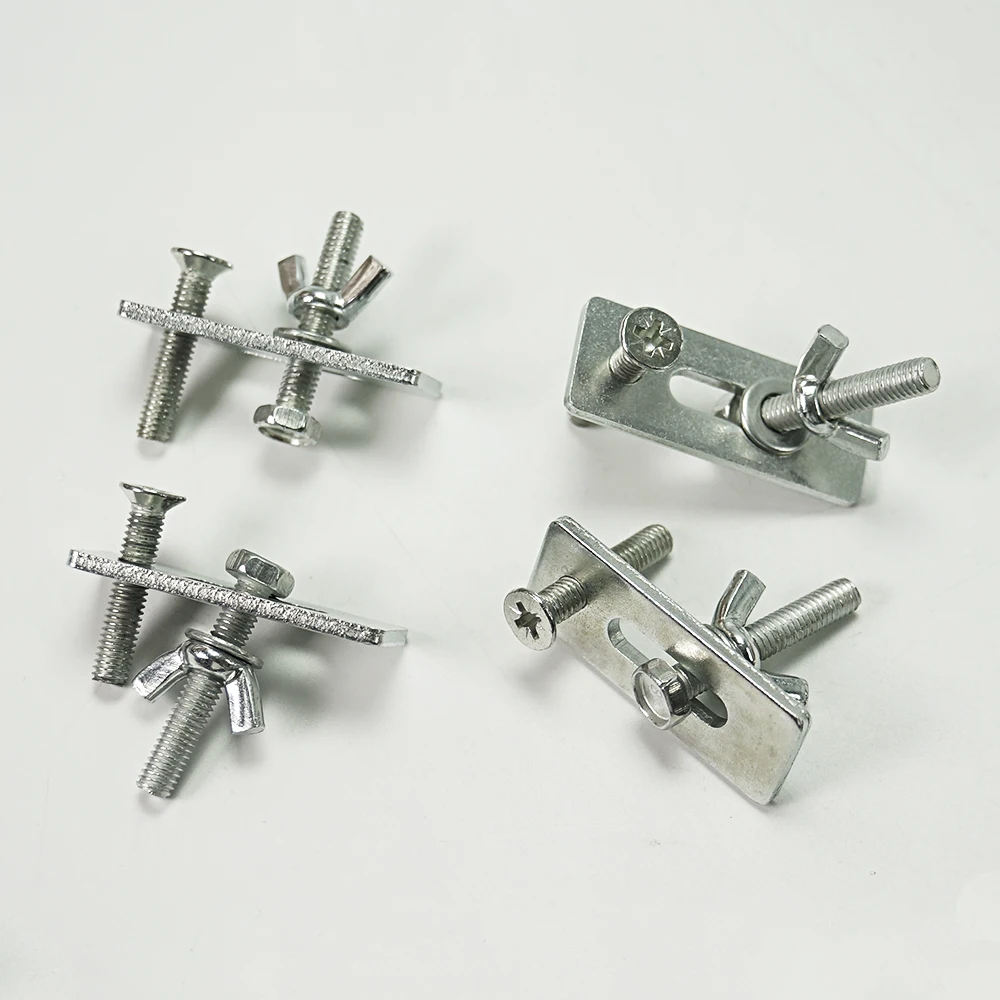 4Pcs CNC Router Work Table Clamp Engraver Carving Machine Fastening Fixture Woodworking Aluminum Plate Fixing | Инструменты