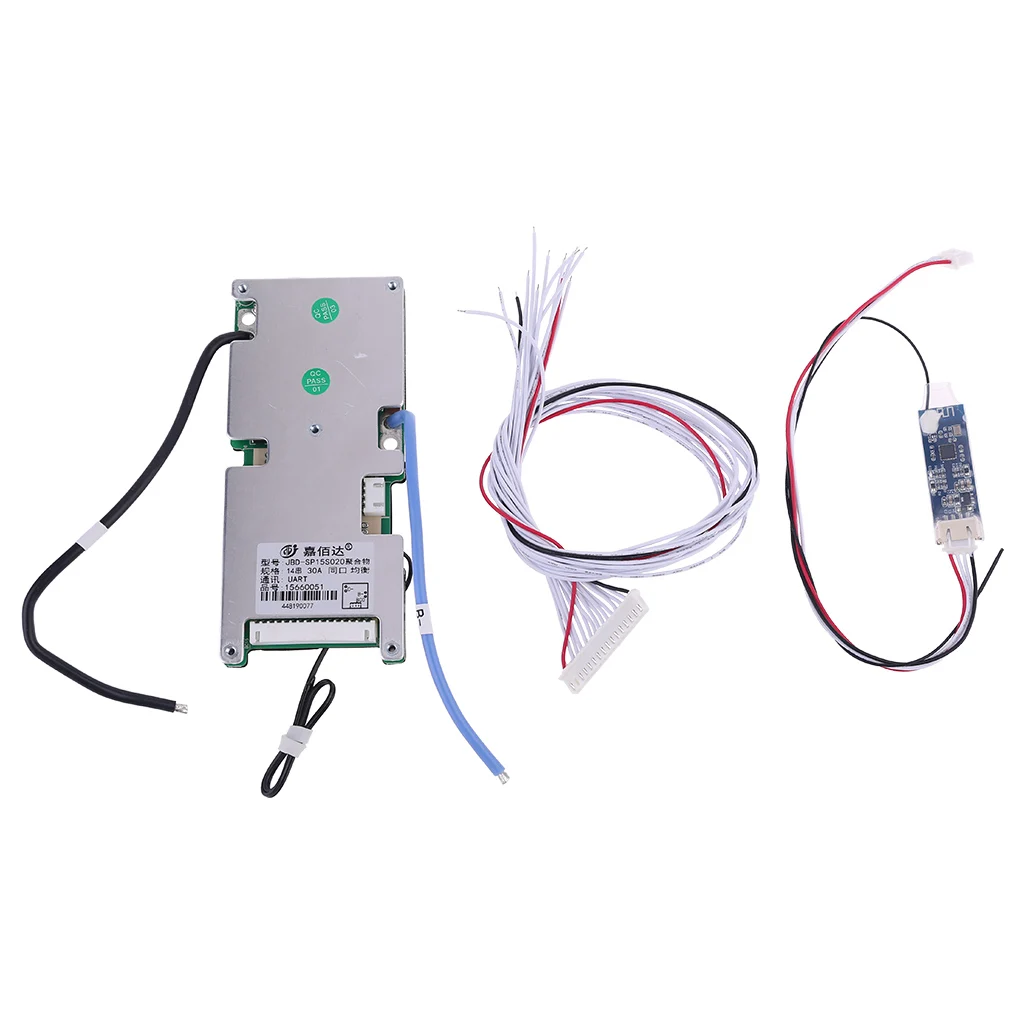 Литиевая батарея Защитная плата с Bluetooth 14S BMS PCB мобильный статический ток