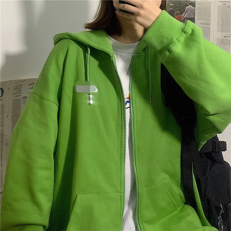 Женская толстовка с капюшоном Повседневная Толстая Толстовка большого размера