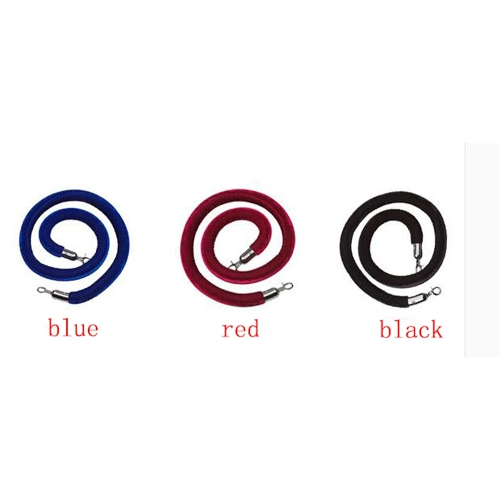 

Cords of Railings Fendce Red Velvet Warning Line Bar Rope String