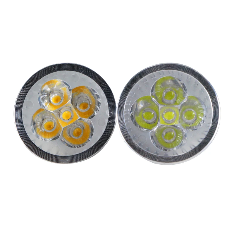 Bombilla led gu10 прожектор 5 Вт Супер Ac Dc 12 В 24 в алюминиевый корпус высокой мощности чип 580LM 12 24 вольтовая лампочка точечный потолочный светильник