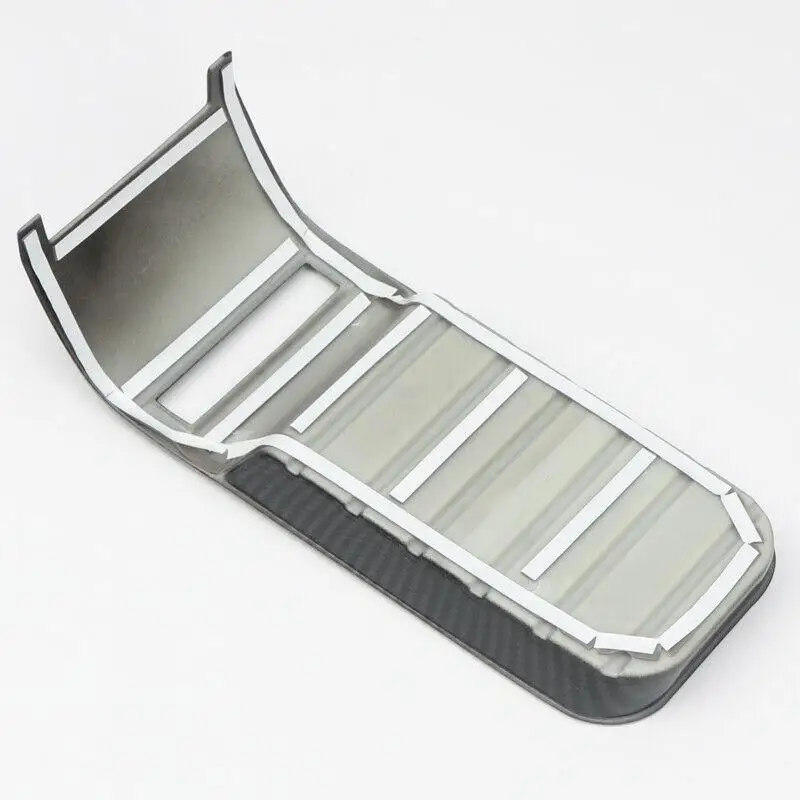 

Carbon Fiber Inner Armrest Box Decoration Cover Trim For Tundra 2014-2020