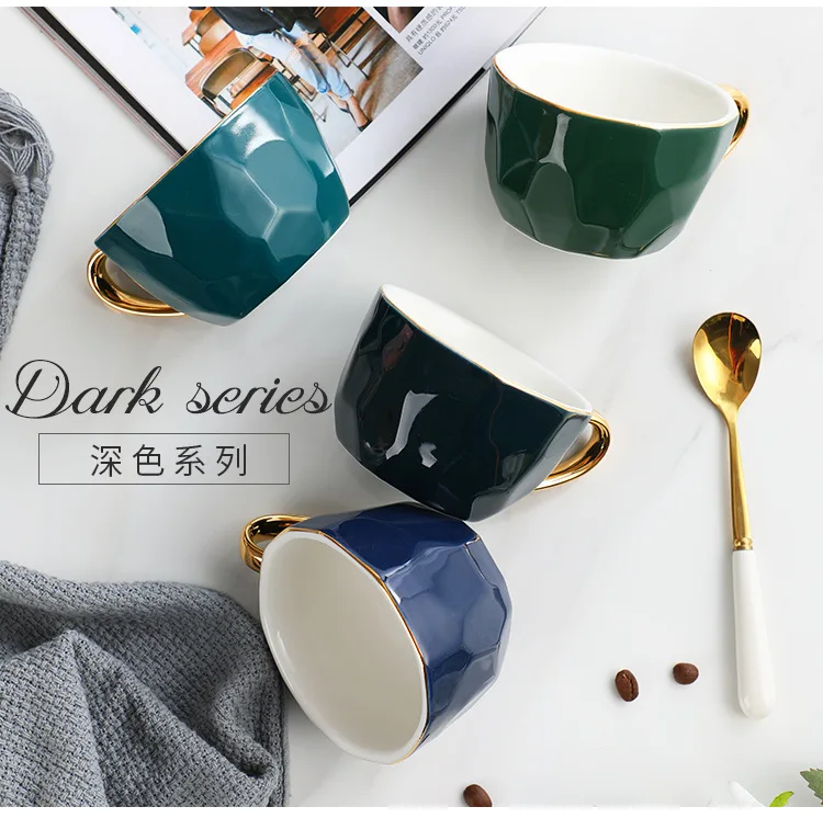 220 мл керамическая кружка кофейная хорошего качества с логотипом можно сделать |