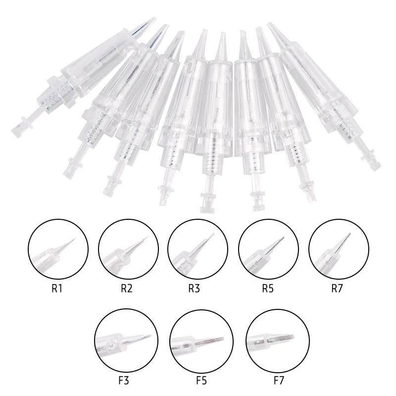 Горячая Распродажа 20 шт. одноразовые картриджи для полуперманентного макияжа