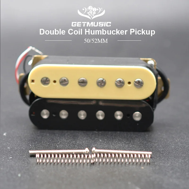 Пикап Humbucker с двойной катушкой пикап для электрической гитары Zebra Neck или Bridge выбор