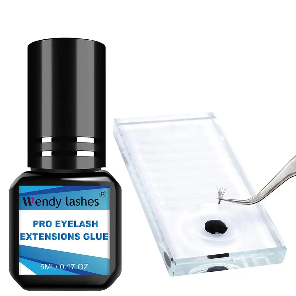 1 Bottle 5ml WendyLashes Eyelash Extension Glue Fast Drying False Over 6 Weeks Make Up Professional Tools | Красота и здоровье