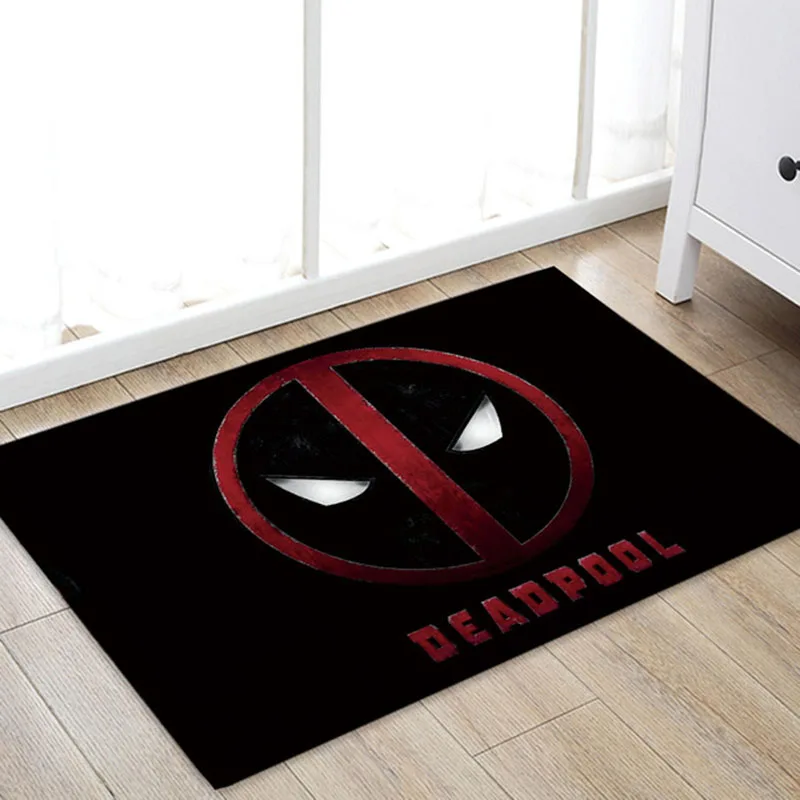 H18 1 шт. 40x60 см Marvel Мстители плюшевая ватная одежда Железный человек Капитан Америка Бэтмен ковер - Цвет: H18
