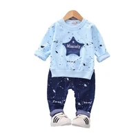 fashion children sport clothes new spring autumn baby boy girls casual t shirt pants 2pcssets toddler cotton tracksuits