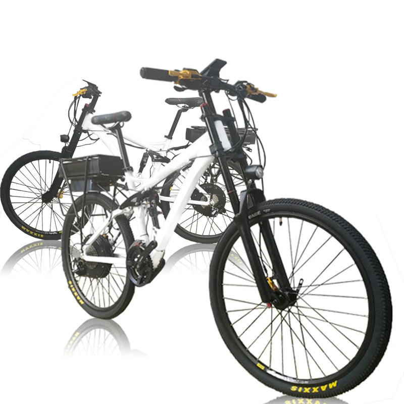 Электрический горный велосипед Kalosse 48 в 1000 Вт гидравлические тормоза В 20 Ач