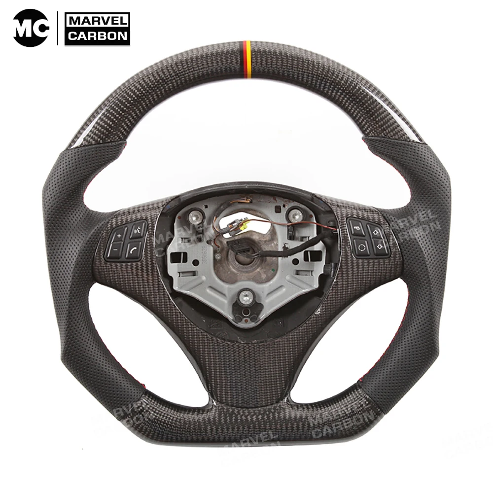 

100% Genuine Carbon Fiber Steering Wheel for BMW 1 3 M Series E82 E90 E87 E91 E92