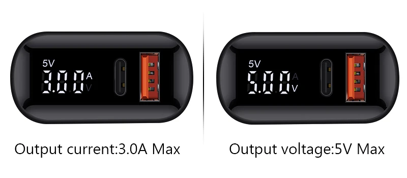 VVKing USB зарядное устройство 18 Вт PD Быстрая зарядка usb type C PD зарядное устройство HD Smart display EU разъем для iPhone 11 Pro samsung Xiaomi зарядка