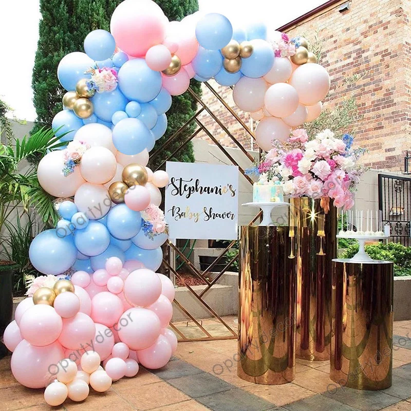 

130Pcs Macaron Pink Wedding Decorations Balloon Birthday Anniversary Party Decor Baby Shower Balloons Christmas Decorations 2022