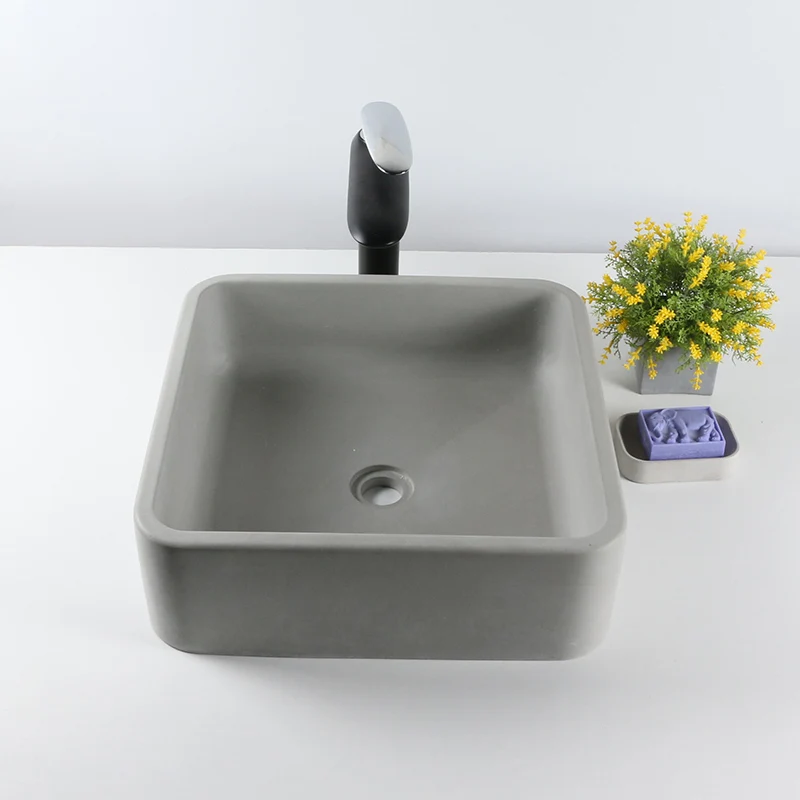 Скандинавский квадратный умывальник для умывальника дома ванной комнаты