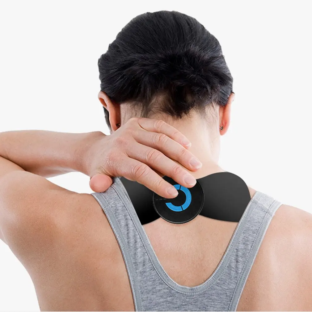 Acupoint Massage Patch Mini Neck And Shoulder Meridian Pulse Therapy Wireless Massager Sticker Relief Pain Tool | Красота и здоровье